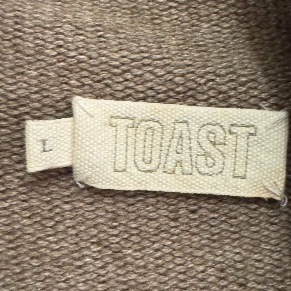 Toast Merino Angora Blend Cardigan Sweater Size L - Picture 2 of 8